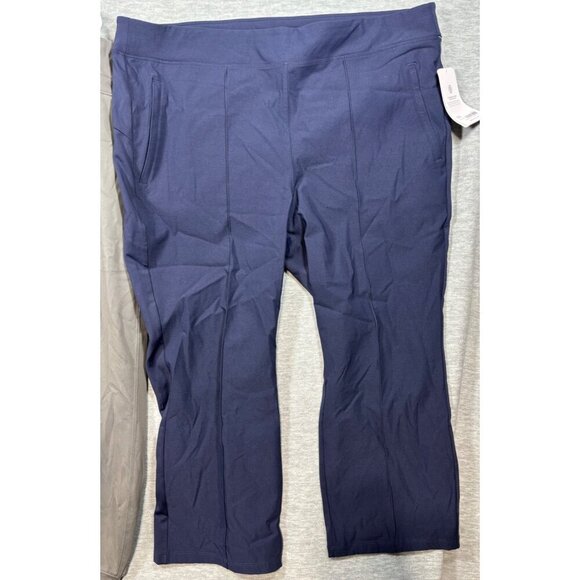 Athleta Womens Headlands Hybrid Pants‎ Joggers Size 24 3X Blue Gray - Picture 2 of 9